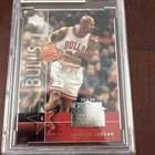 2004 National Trading Card Day - Michael Jordan #UD-8 w/ game used jersey patch