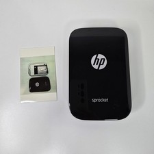 Genuine HP Sprocket Portable Colour Photo Printer - Tested ✅ Working- Black #2