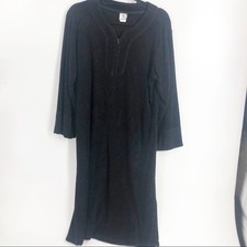   Natori Black SUPER SOFT Kaftan Medium