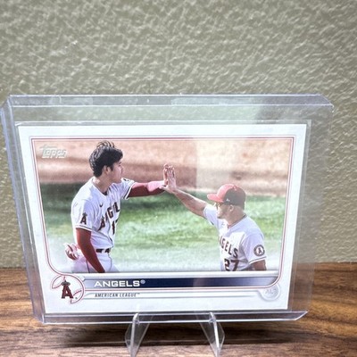 Topps 2022 Series 1 #159 Los Angeles Angels Team Card Trout Ohtani MLB