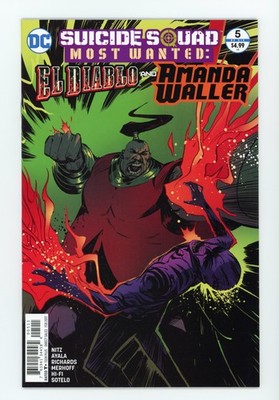 Suicide Squad Most Wanted: El Diablo and Amanda Waller #5 NM+ 2017 DC Comics
