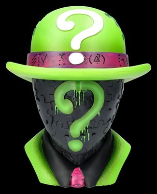 Schatulle DC Batman-Riddler-Comic Helden Merchandise Sammler Box - H 12 cm