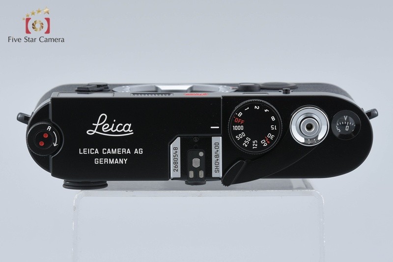 Leica M6 TTL 0.85 Black Paint NSH Limited to 400 Units Model Film