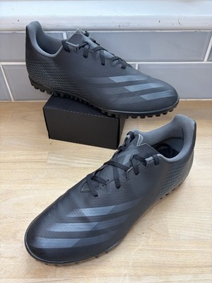 Adidas X Ghosted 4 TF Astro Fußballschuhe Turnschuhe schwarz UK Größe 10 Herren