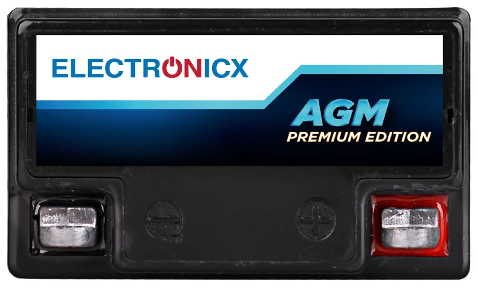 Electronicx 6N6-3B 6V 6Ah AGM Batterie – Wartungsfrei, Leistungsstark für Motorr - Bild 3 von 4