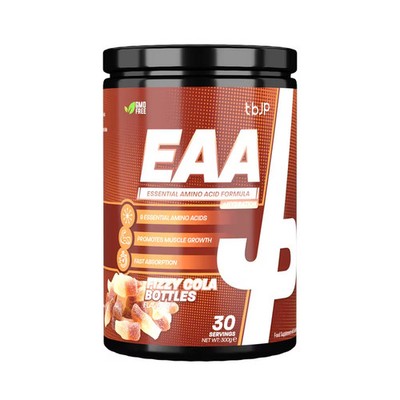 Trained by JP EAA + Hydration, 300 g Dose, Fizzy Cola Bottles