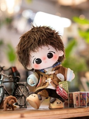 20cm BiuBiu Kawaii  Cute Soft Stuffed Dress up Plush Doll Set with Clothes BB04