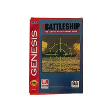 Sega Genesis Super Battleship 1993 Complete in Box