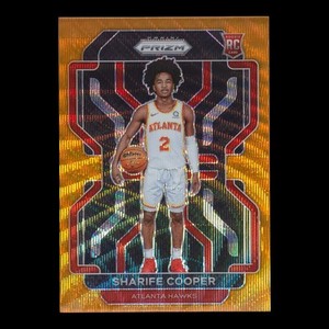 2021-22 SHARIFE COOPER Orange Wave 29/60 Prizm #280