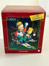 2000 The Simpsons Carlton Cards Heirloom Ornament Collection "Look Out Below"