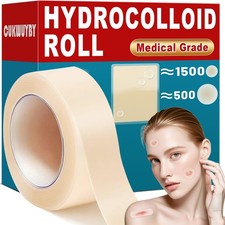 Pimple Patches for Face 0.66in 75in Big Acne Patches Hydrocolloid Roll Acne