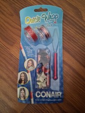 Vintage CONAIR Quick Wrap Hair Art Pack   NEW Sealed   Beads, Threader,...