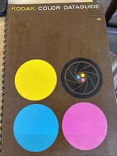 Kodak color dataguide  master photo guide Book , 1963 photographer, photograph