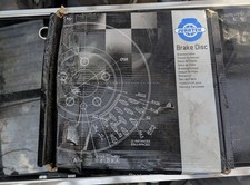 Juratek TOY108 2x Brake Discs Pair Vented BBD4173