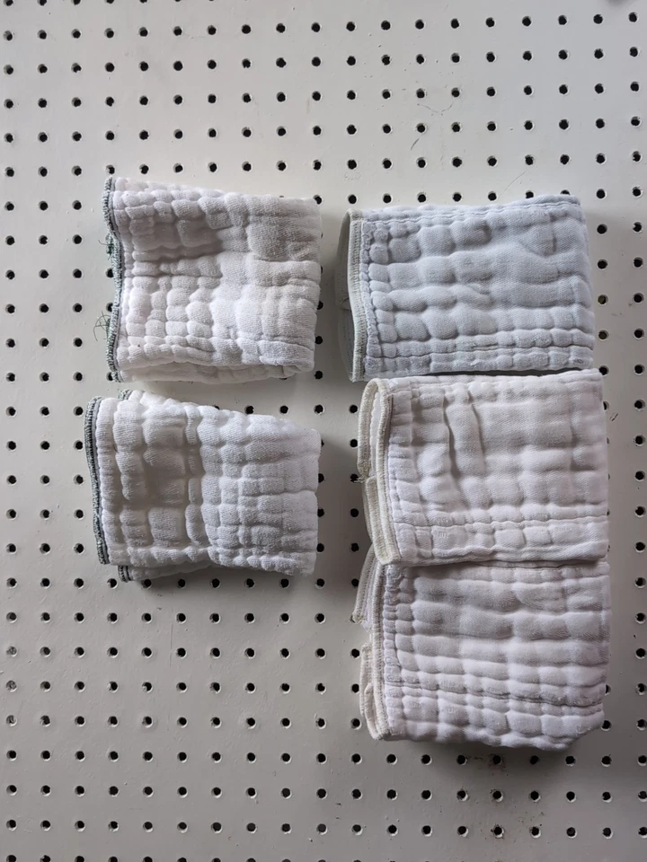 Lot Of 6 PreFold cloth prefolds - Image 4 of 4