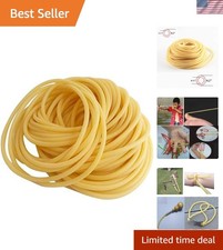 Super Elastic Natural Latex Rubber Hose 33ft - Perfect for Spearguns  Catapults