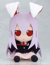 Anime Touhou Project Reisen Udongein Inaba Cosplay 20cm Stuffed Plushie Doll Toy