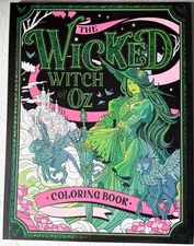 Wicked Witch Of Oz Coloring Book-Brand New!!!
