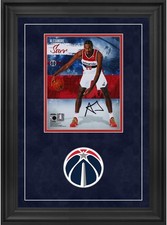 Alexandre Sarr Washington Wizards Framed Signed 8