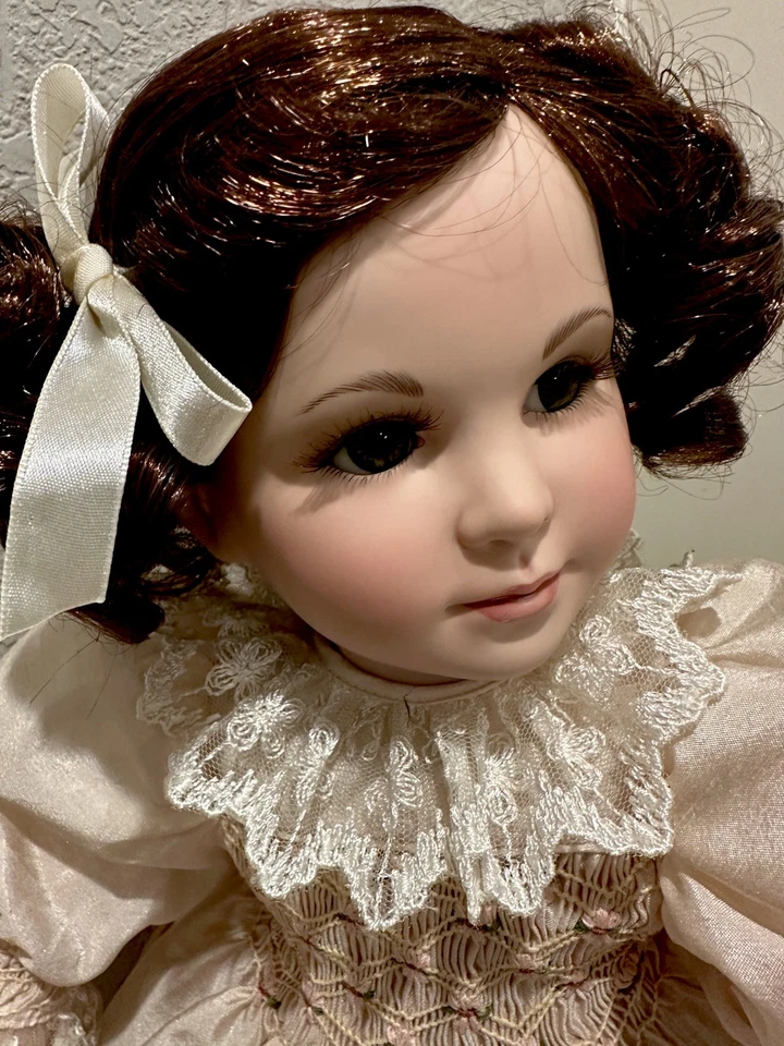 "Muñeca Vivian de 20"" de porcelana marca carisma Marie Osmond edición limitada 347/750 rara de colección" Foto 2 de 4