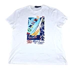 Polo Ralph Lauren Sailboat Graphic T Shirt White Mens Classic Fit NWOT