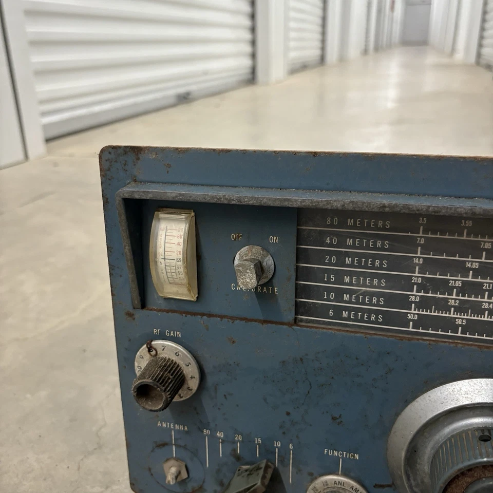 Receptor de radio HAM National NC-155 PARA REPUESTOS O REPARACIÓN NO FUNCIONA LEER Foto 4 de 4