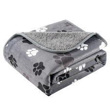 CAPT.SNOOZE Waterproof Dog Blanket 60"x80" Soft Fluffy Sofa Car Bed Pet