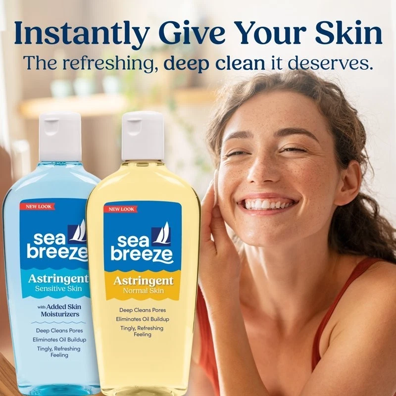 (2 Pack) Sea Breeze Astringent for Sensitive Skin and Redness, 16 fl oz - Image 4 of 4