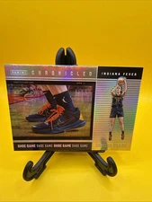 2025 Panini Caitlin Clark Chronicled No 78 Silver Holo