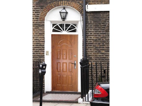 Torino Entrance Door, Gold Oak, 205 x 97 cm, Left Hand - W - Picture 2 of 3