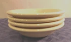 Set of 4 FIESTA Small Fruit  Bowls in Retired Ivory.  New