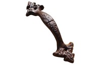 MöBelgriff TüRgriff Nostalgie 16Cm Handgriff TüRbeschlag Gusseisen Landhausstil