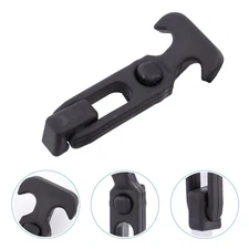 4 Pcs Shock Absorption Buckle Rubber Flexible Hasp T-handle Toolbox Latch