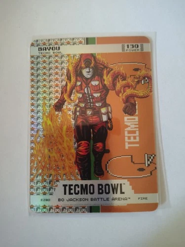 Bo Jackson Battle Arena Tecmo Bowl Endzone Fire PWR 130 Bayou Ja'Marr Chase