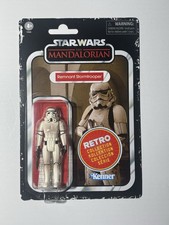 Star Wars 3.75 Retro Collection REMNANT STORMTROOPER The Mandalorian MOC C9