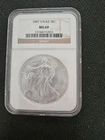 2007American Silver Eagle, NGC MS69
