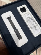 Apple Watch Series 10 42mm Jet Black Aluminum GPS with Stainless Steel Band