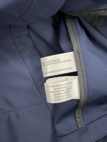 Ole Miss Cutter & Buck Men’s Zip Up Jacket Blue Gray Size 2XL - Picture 13 of 14