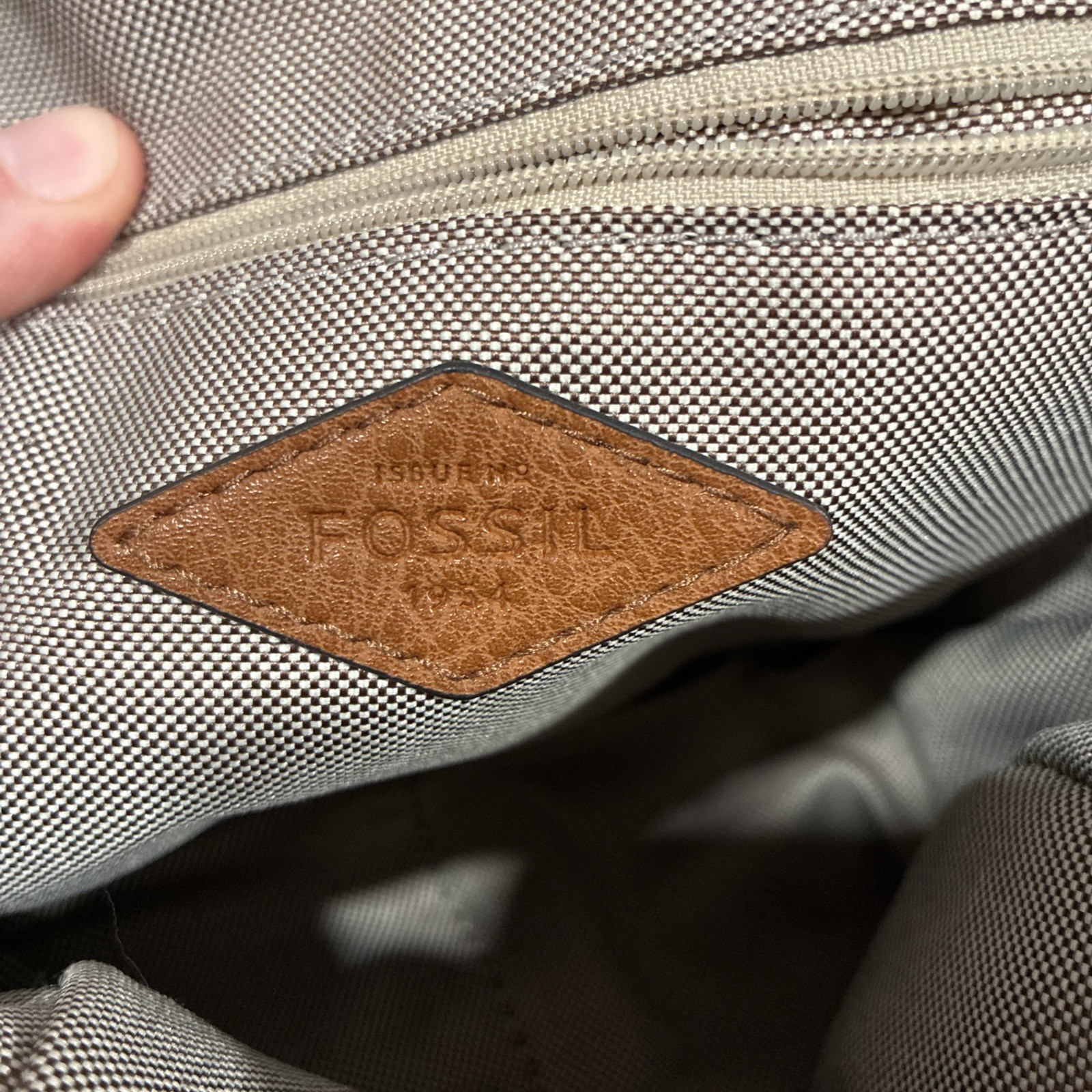 Fossil Megan Patchwork Mini Leather Backpack - image 9