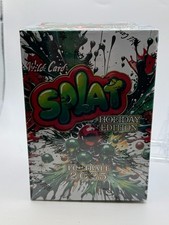 2025 Wild Card Splat Holiday Edition Football Hobby Jumbo Box