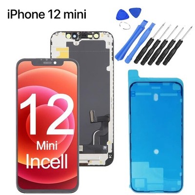 Quantum Direct iPhone 12 Mini LCD Touchscreen Reparaturset In-Cell Schwarz