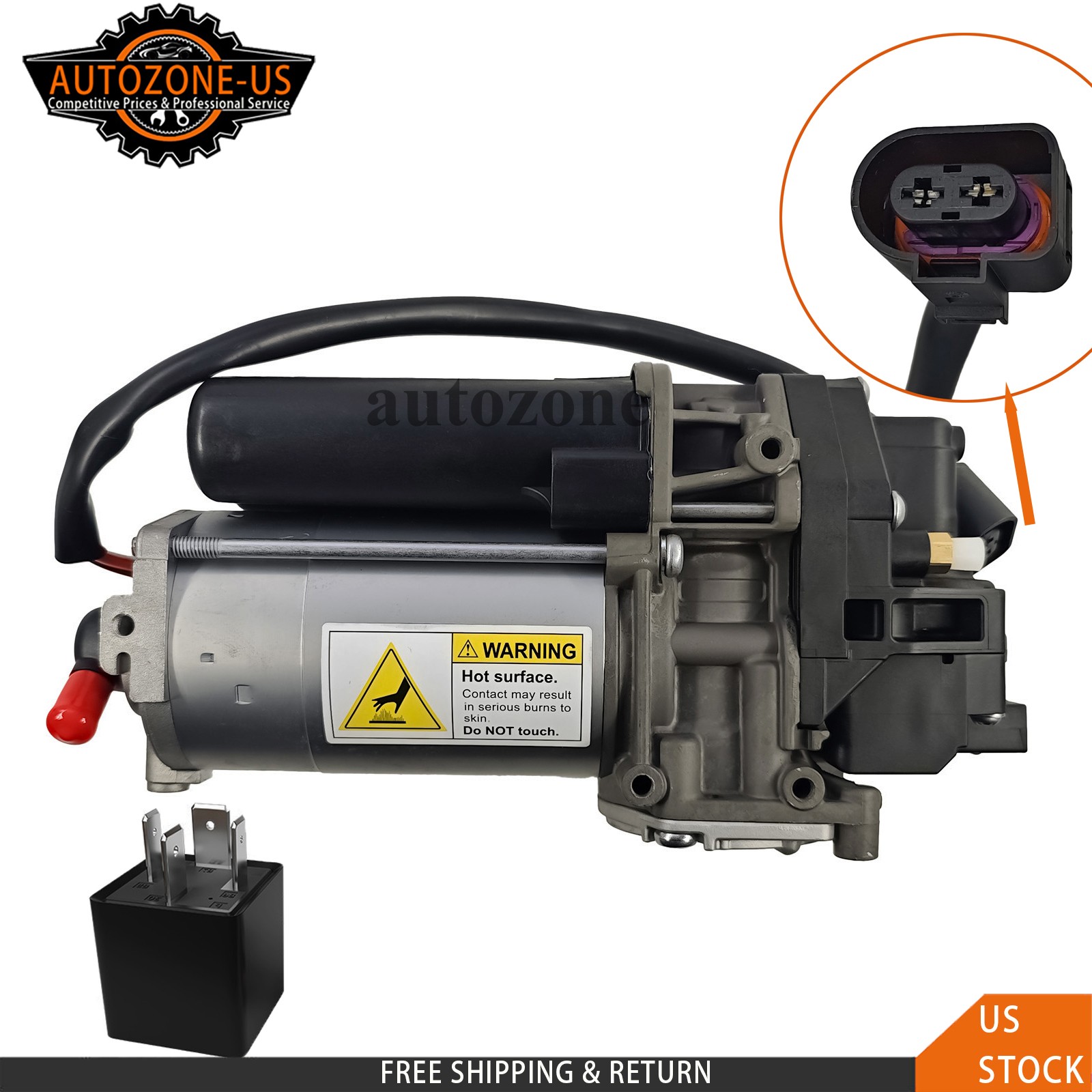 NEW Air Suspension Compressor Pump For 2016-2021 Audi Q7 Q8 Bentley Bentayga