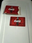 Vintage 1998 The Coca-Cola Card Promo Coke Advertising w/ Wallet Sleeve/Pamphlet
