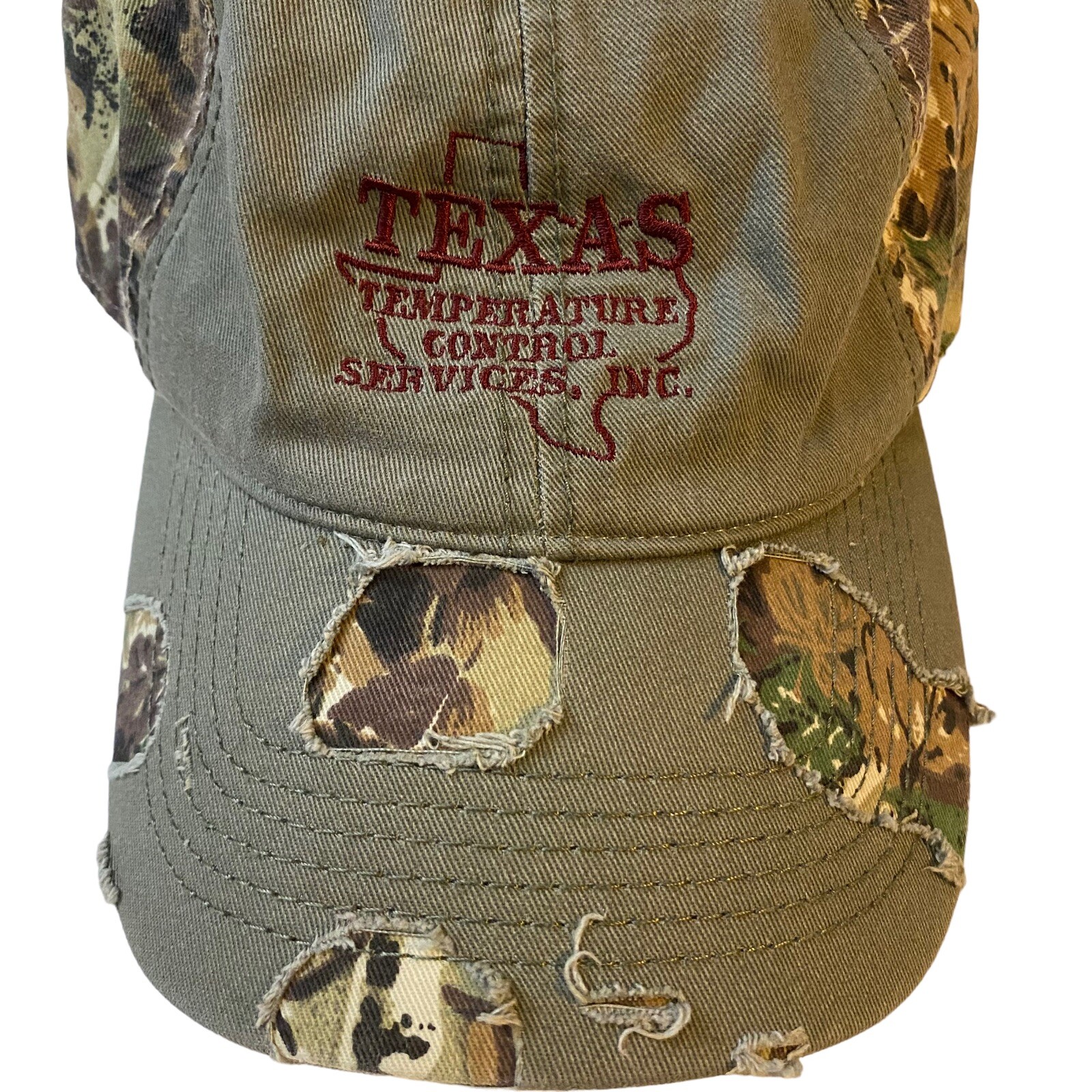 Texas Temperature Control Services Distressed Cam… - image 2