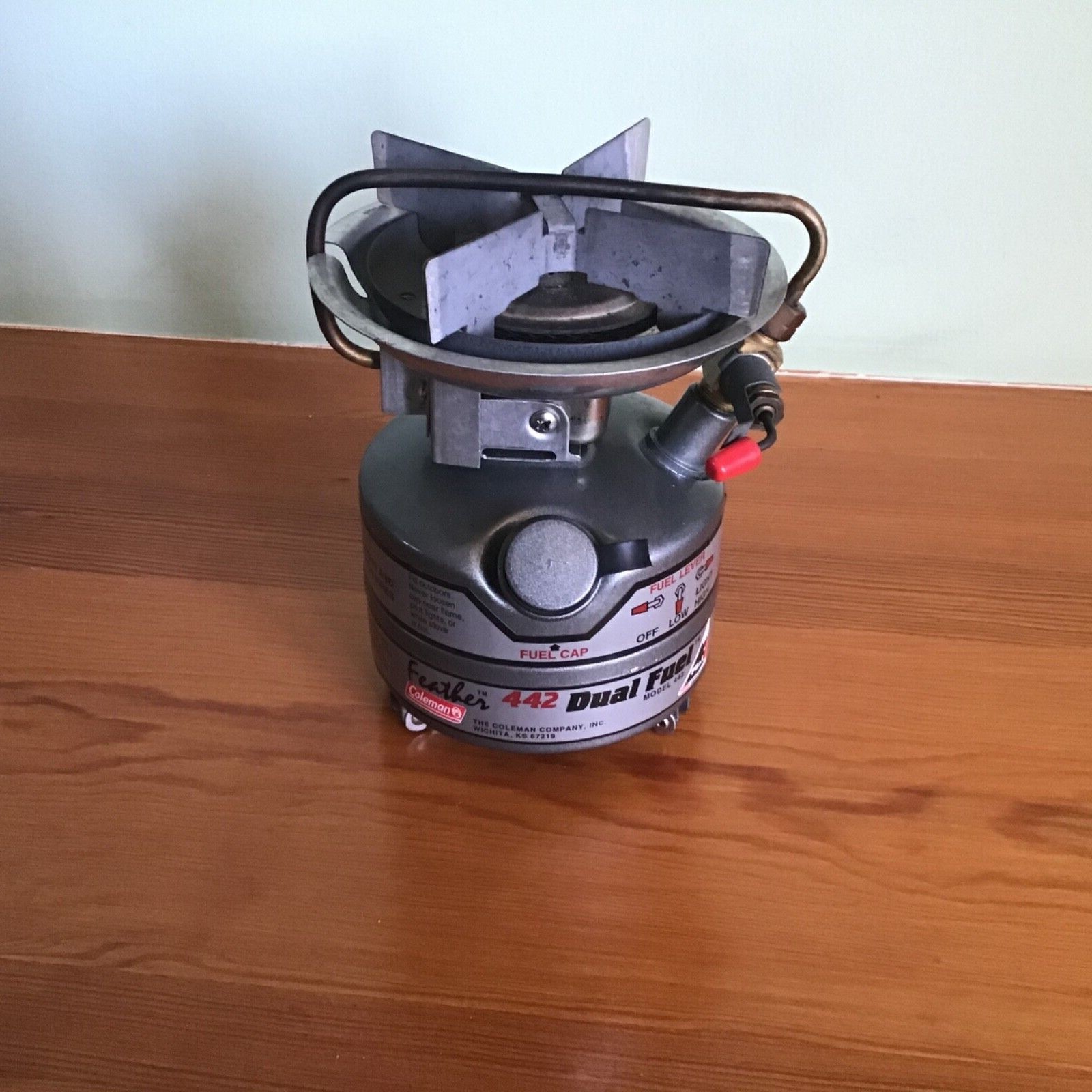 Coleman Dual Fuel Stove 442 new old stock eBay