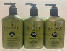 Supre Tan SMOKE O2 Pure Natural Hemp Seed Oil Moisturizer Lotion LOT OF 3