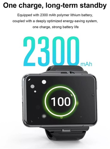 2,88" Touchscreen 4G Smartwatch 9.0 Android/iOS Dual Kamera Armbanduhr 4GB+64GB - Bild 9 von 27