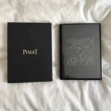 NEW Piaget Luxury Watch Notebook Journal Book Dealer AD Gift  