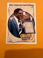 WILLIE MAYS SAN FRANCISCO GIANTS 1992 UPPER DECK BASEBALL HEROES INSERT CARD #53