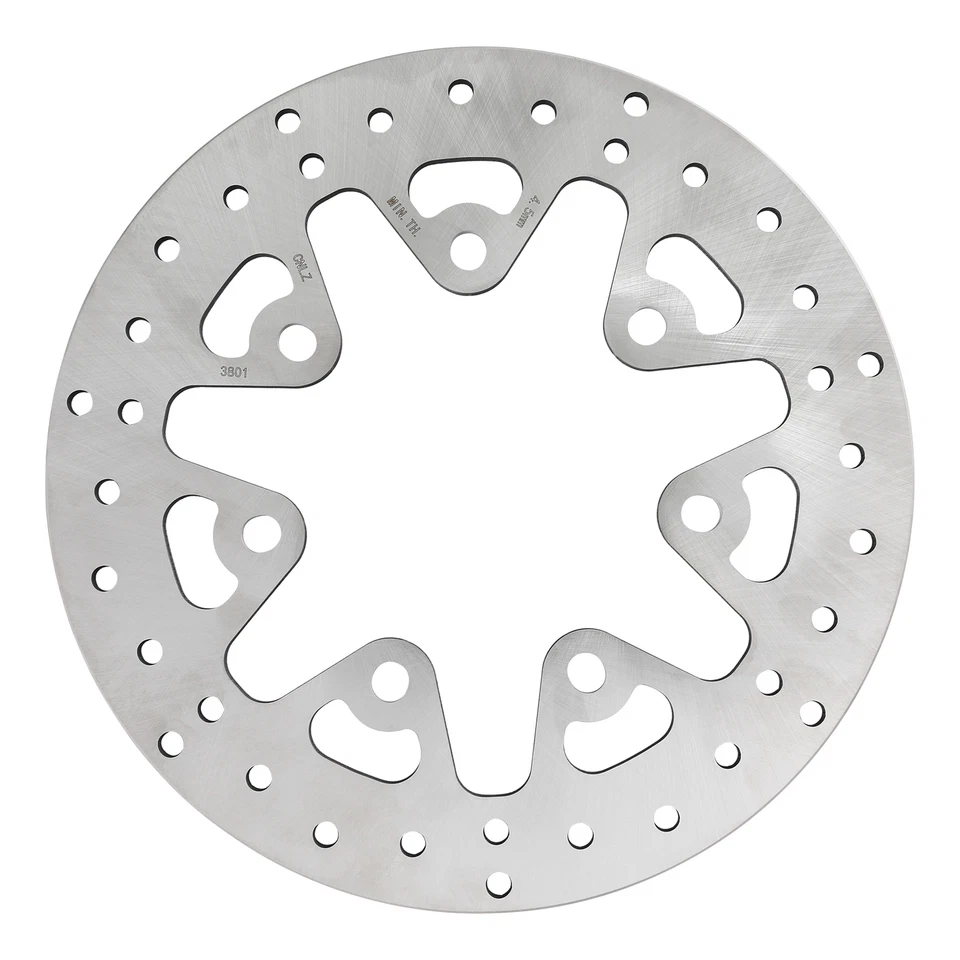 Rotor de disco de freio de roda dianteira 11,8" compatível com Harley Touring CVO Road Glide 2014-Up - Imagem 4 de 4